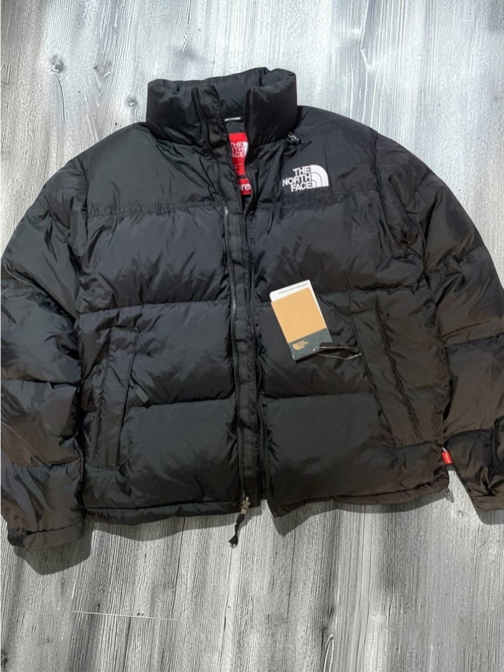 Supreme x The North Face Nuptse Jacket Black Size Small